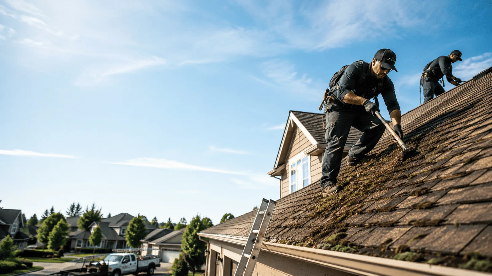 Roof Moss Removal in Mooreland, IN near me